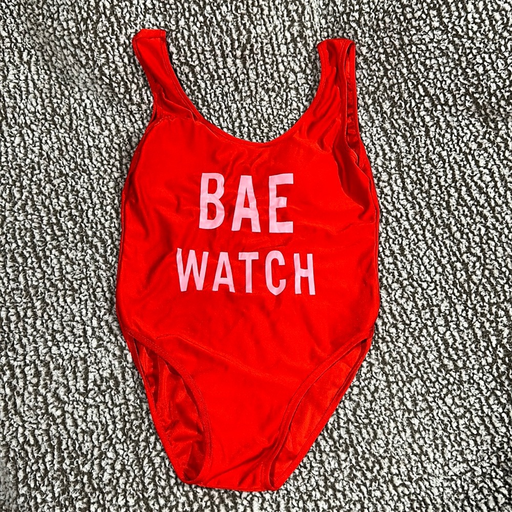 Bae Watch One Piece Swimsuit